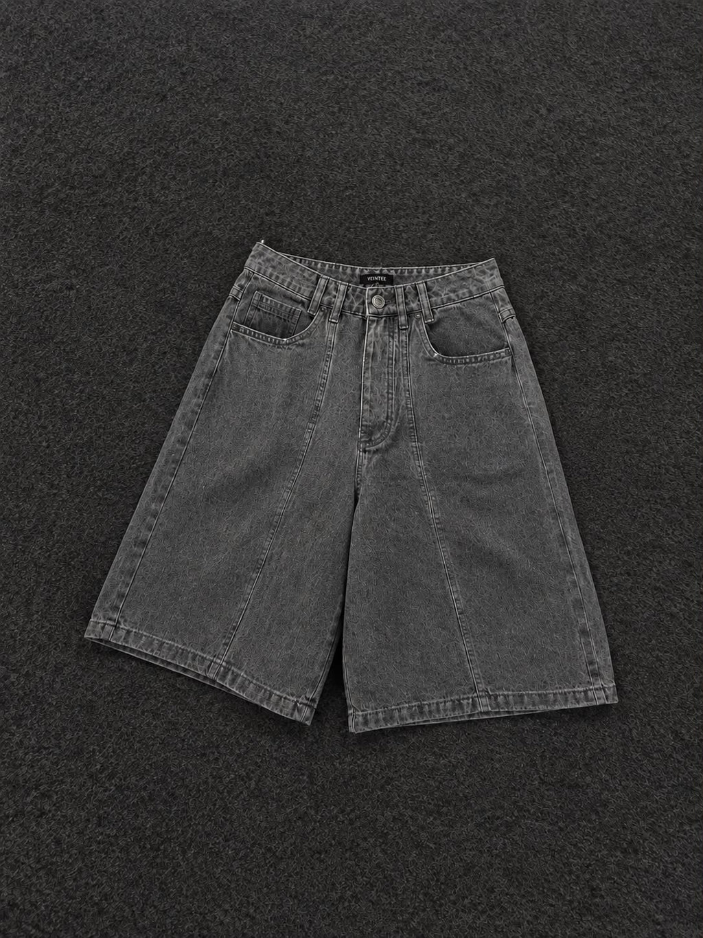 BERMUDA BAGGY CAMPANA GRIS